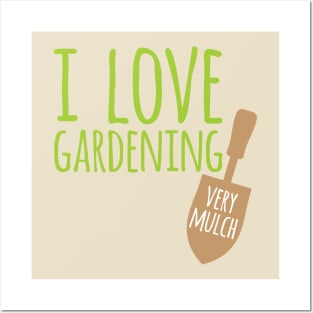 Gardening Mulch Posters and Art